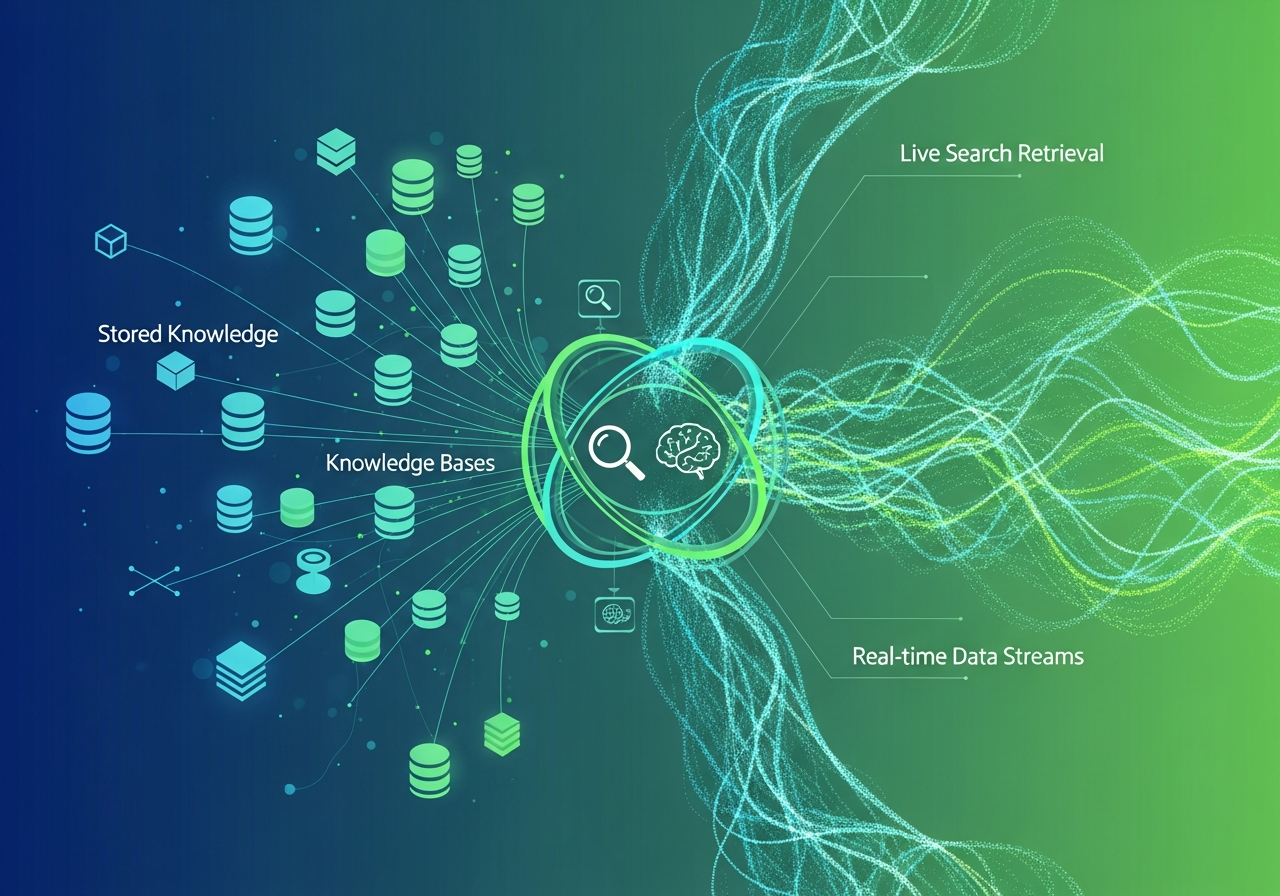 Live Search, Retrieval & Hybrid AI Systems